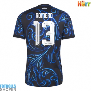 Billiga Argentina Cristian Romero #13 Bortatröja VM 2026 Kortärmad